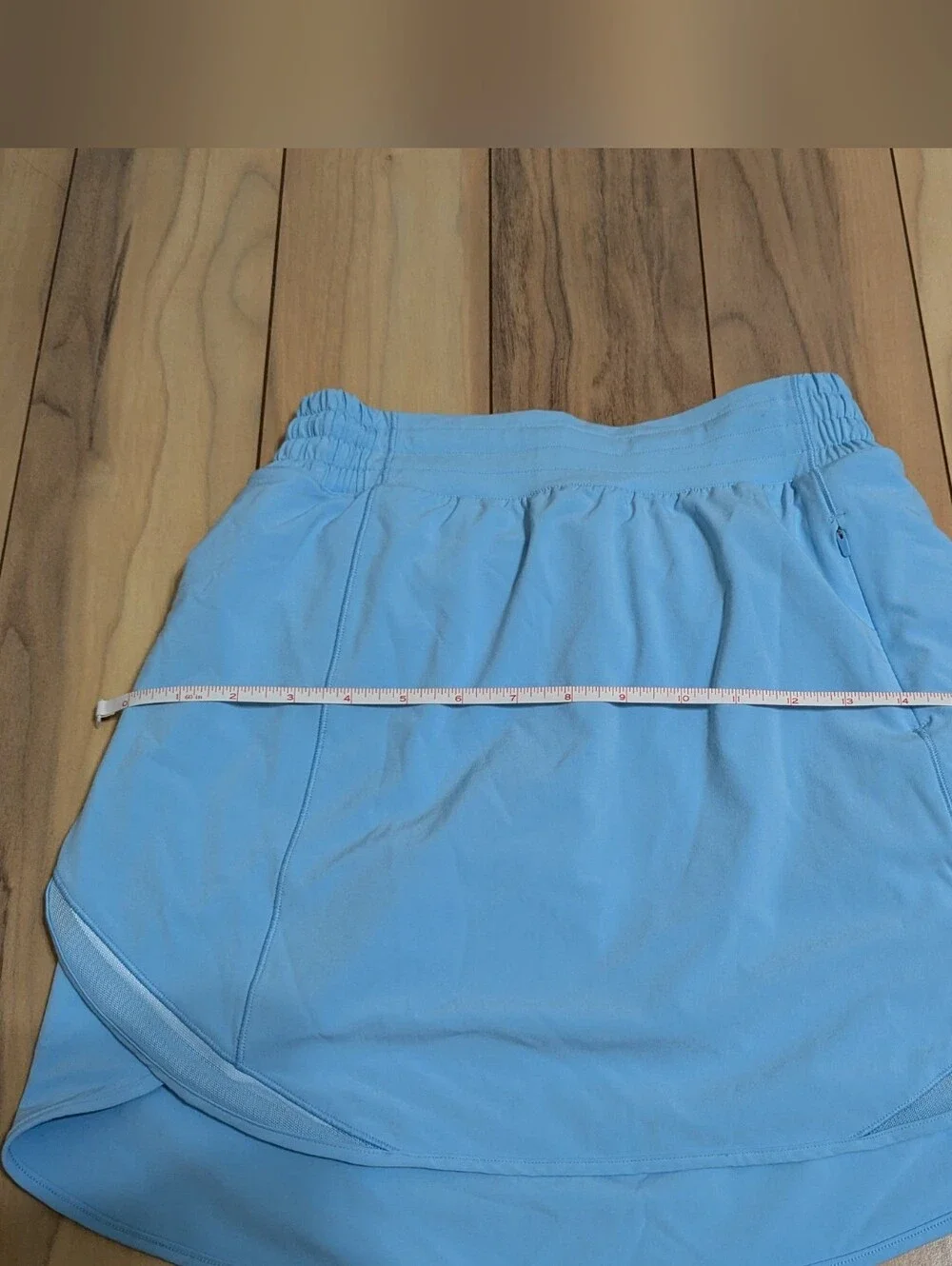 EUC! Lululemon Hotty Hot High Rise Skirt In Light Blue Size 4